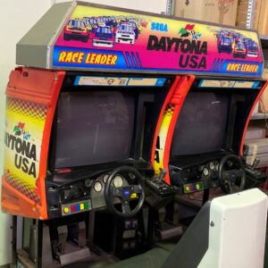 APPARECCHIO SEGA DAYTONA USA DOPPIA NON FUNZIONANTE PER RICAMBI