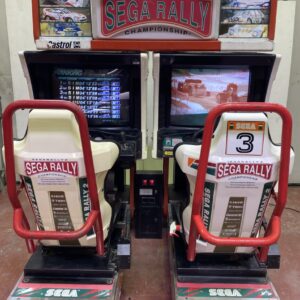 SEGA RALLY 2 CHAMPIONSHIP DOPPIA CON ALLESTIMENTO CABINATO RALLY