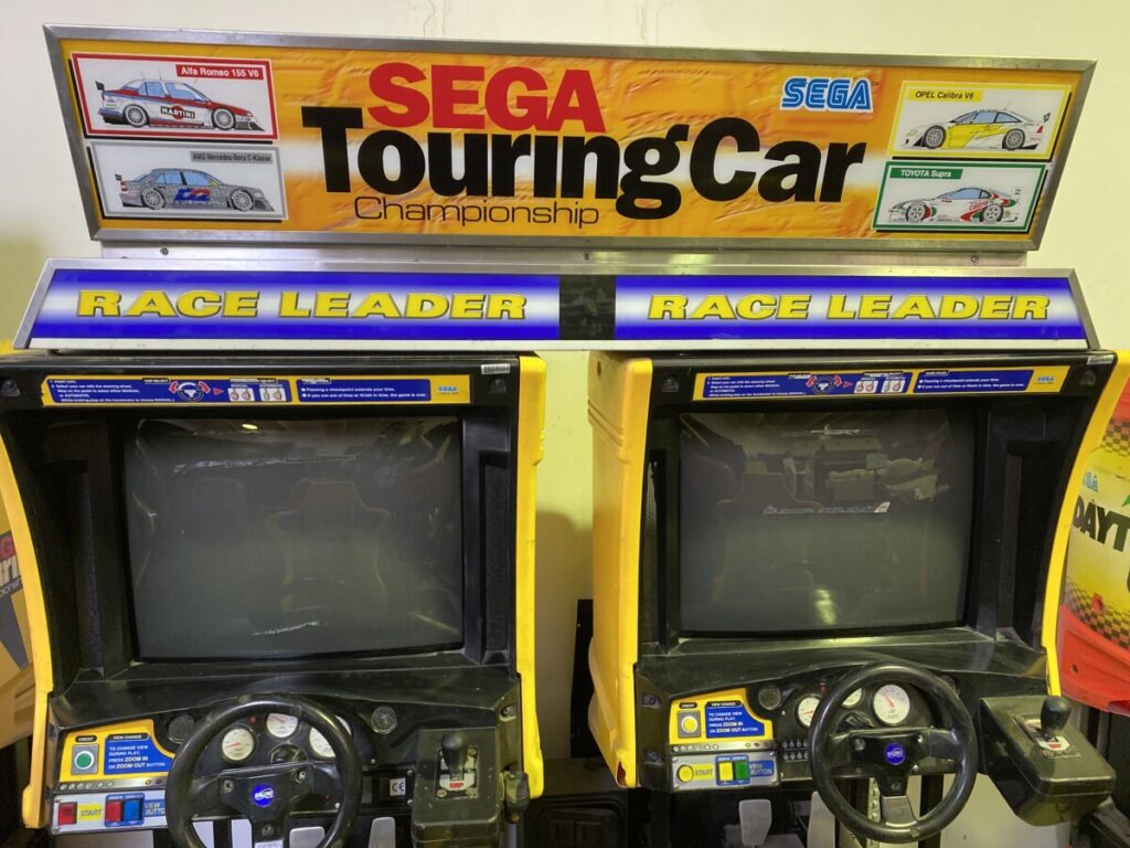 MOBILE SEGA TOURING CAR CHAMPIONSHIP DOPPIO CABINATO PER RICAMBI