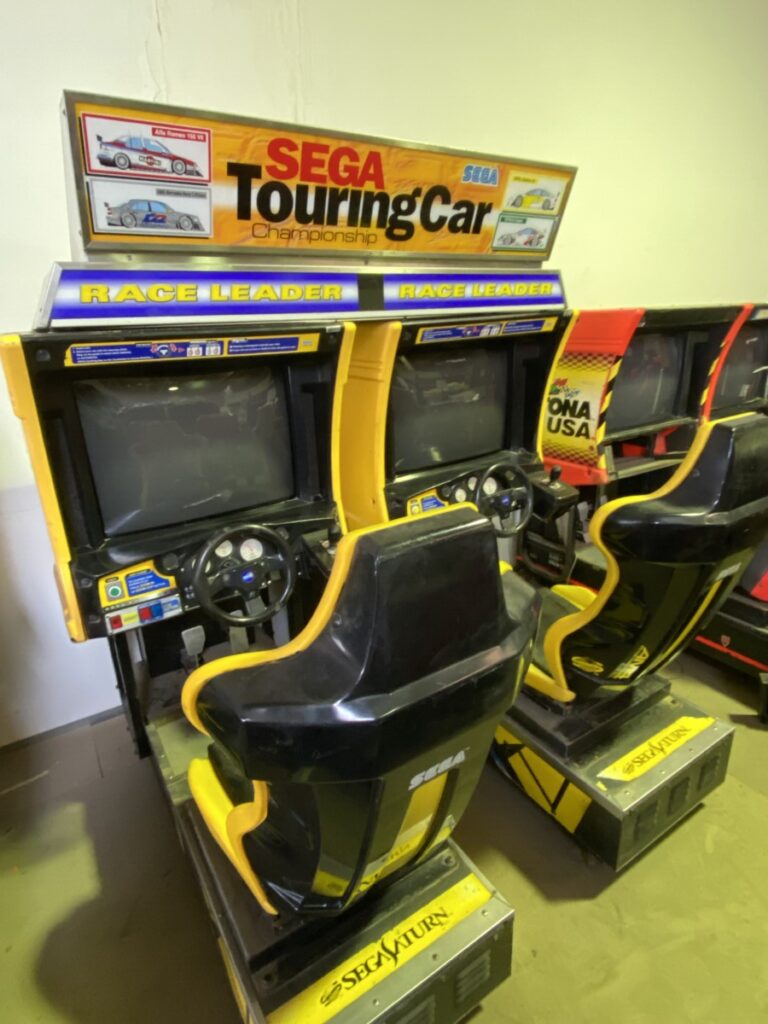 MOBILE SEGA TOURING CAR CHAMPIONSHIP DOPPIO CABINATO PER RICAMBI