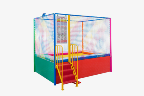 Tappeto elastico singolo usato fiera per bambini